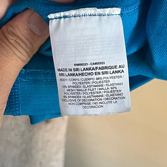 Nike Pro Fitted Track Electric Blue Performance Shirt - Picture 7 of 7